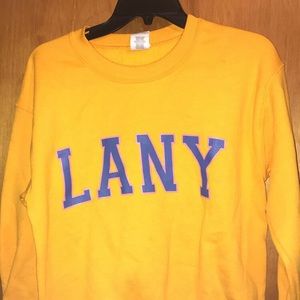LANY EXCLUSIVE COLLEGE CREWNECK TOUR MERCH 2019